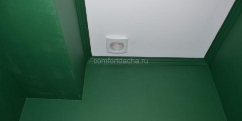 Jak si vyrobit kapuci na záchodě v soukromém domě vlastníma rukama